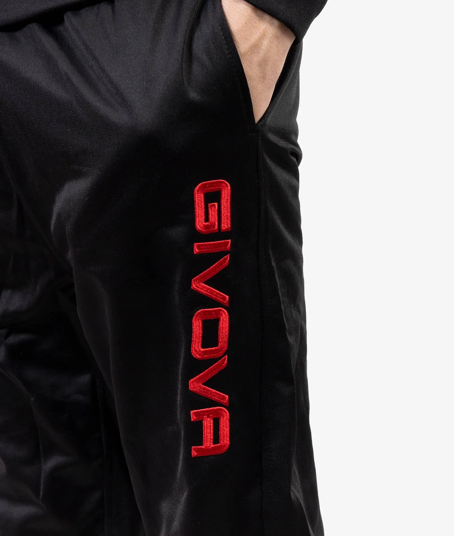 Sports Set Givova Luxury Red-Black S