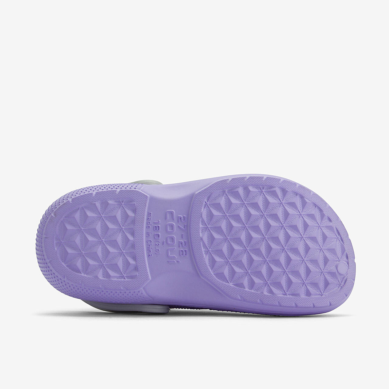 Dětské dřeváky COQUI MAXI Talking Tom and Friends Lt. lila/Khaki šedá 21/22