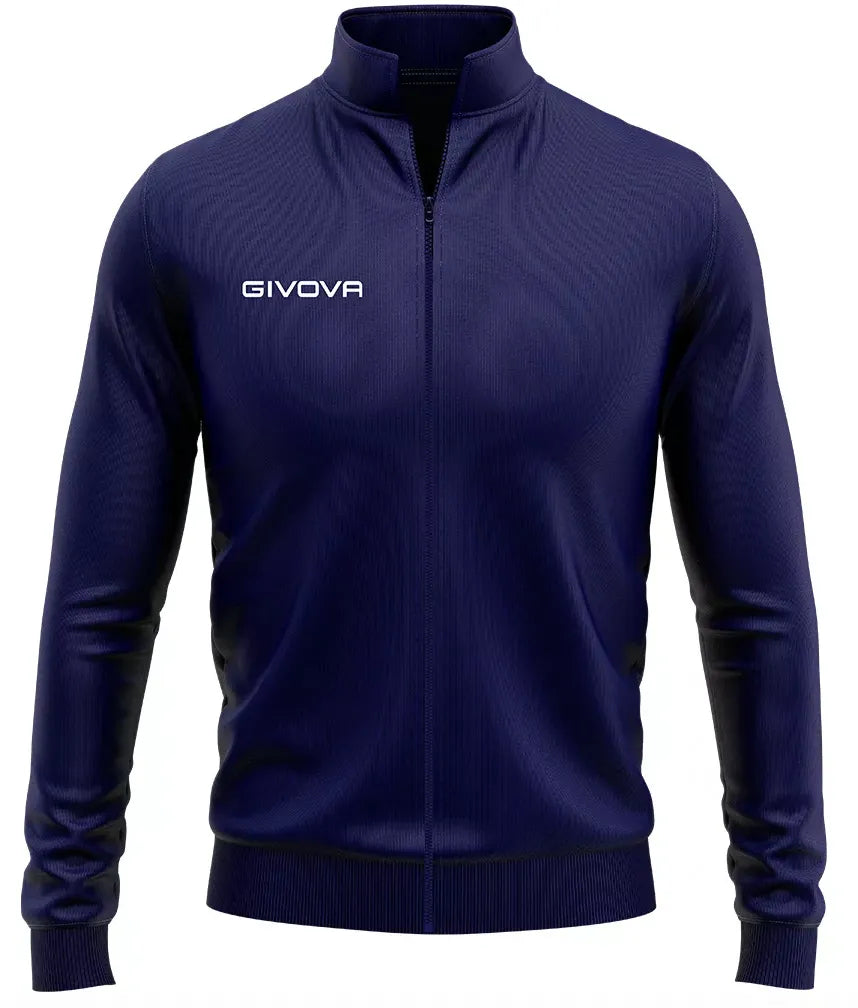 Sweatshirt givova freetime unisex marineblauw 3xl