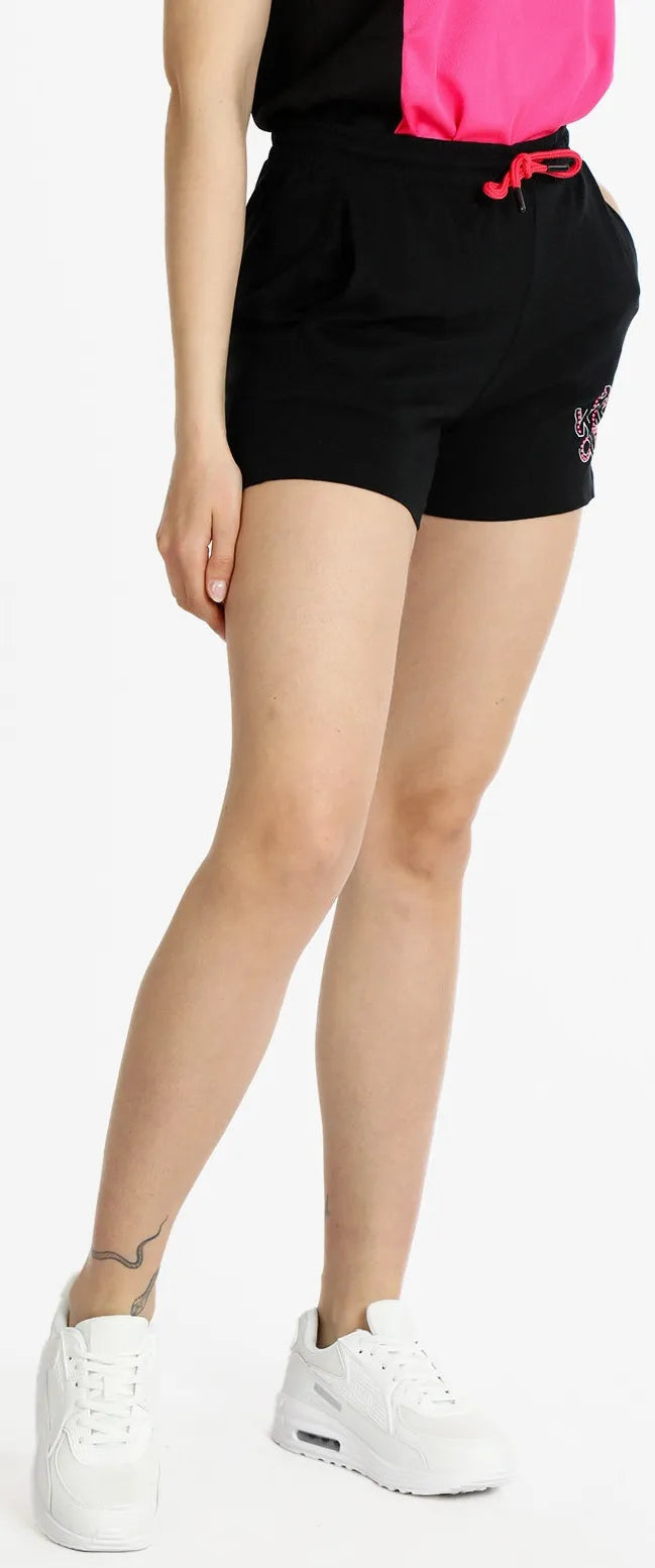 Shorts Sports Sports Bergamo Black L - traspirante e flessibile