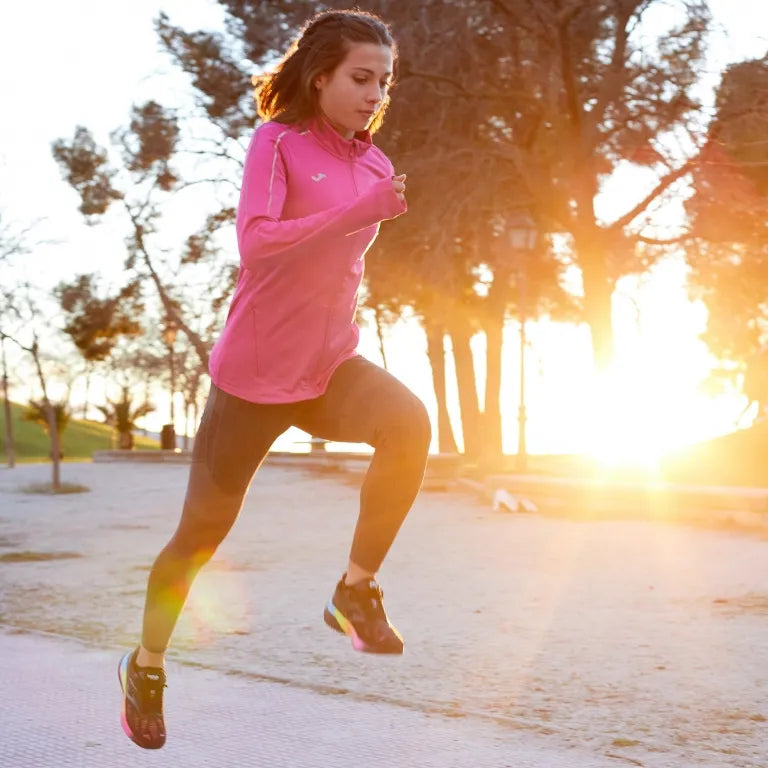 Sweatshirt na mBan Joma R-City Iomlán Zip Pink, S.