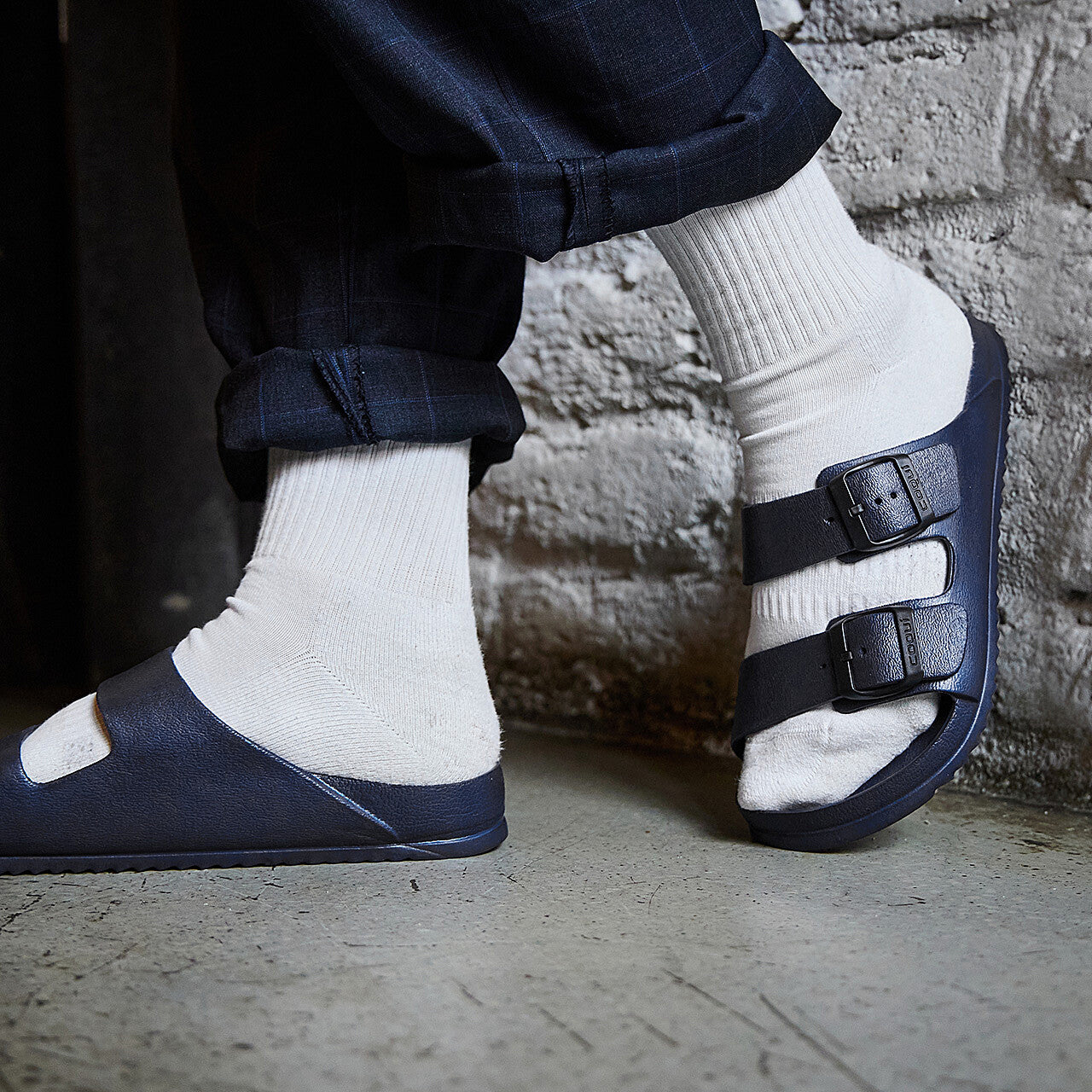 Claquettes Homme COQUI KONG Marine 42