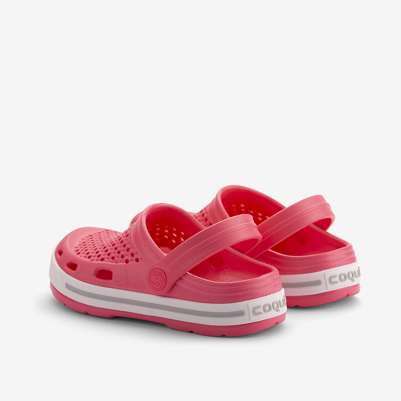 Dětské dřeváky COQUI LINDO New rouge/Khaki grey 24/25