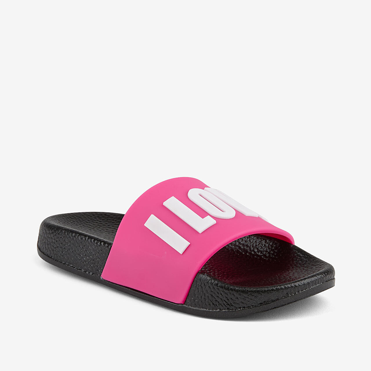 Ciabatte da bambino COQUI RUKI Nero/Fucsia love 31/32