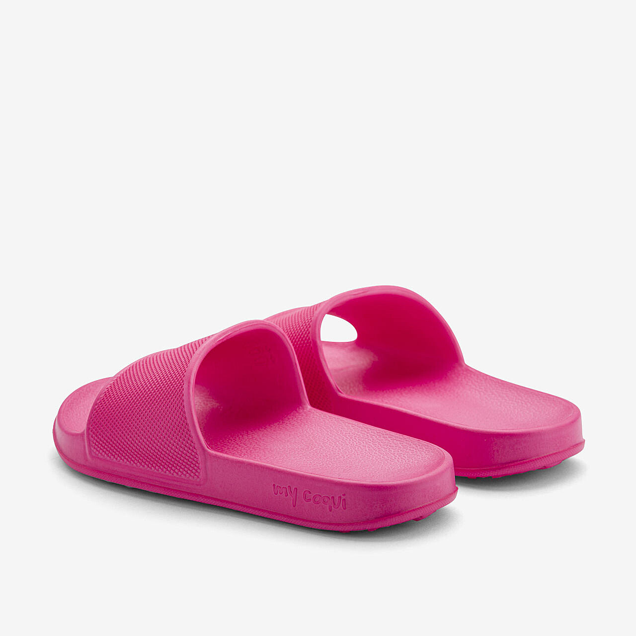 Pantofole per bambini Coqui tora fucsia - leggero e comfort