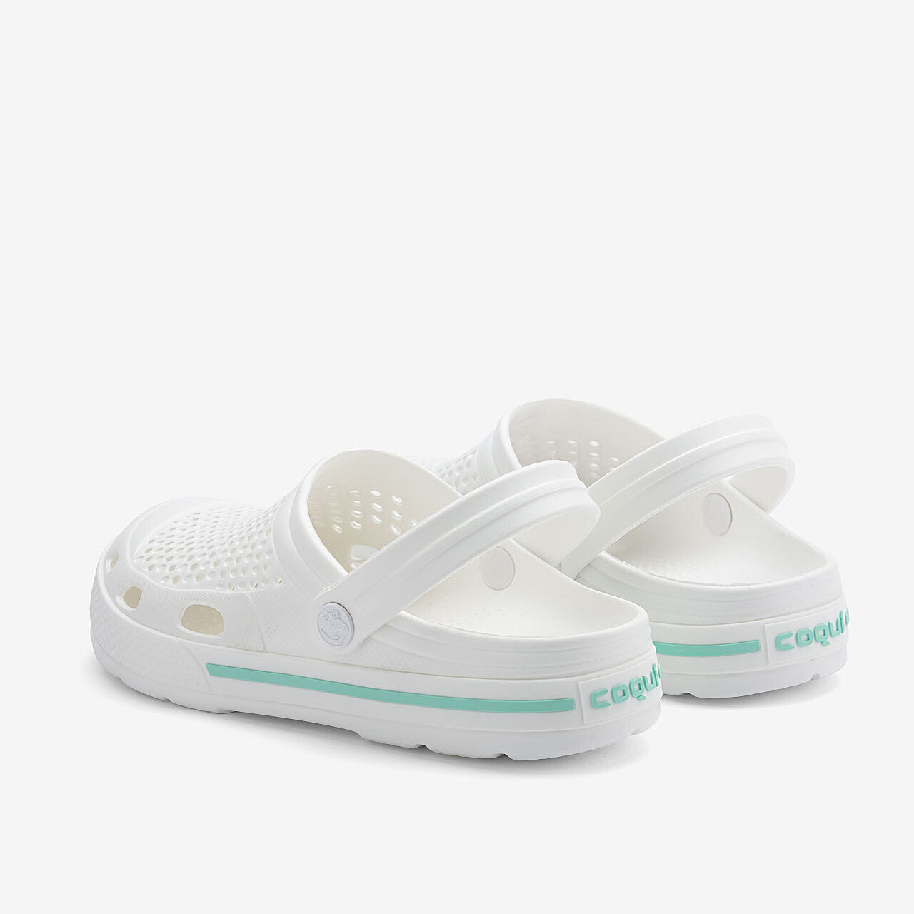 Zoccoli Donna COQUI LINDO Bianco/Bianco Lt. menta 36