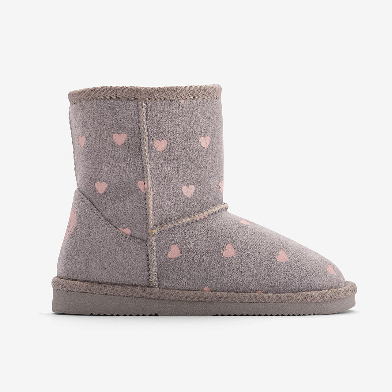 Bottes d'hiver enfant COQUI Valenka Coeurs gris 31