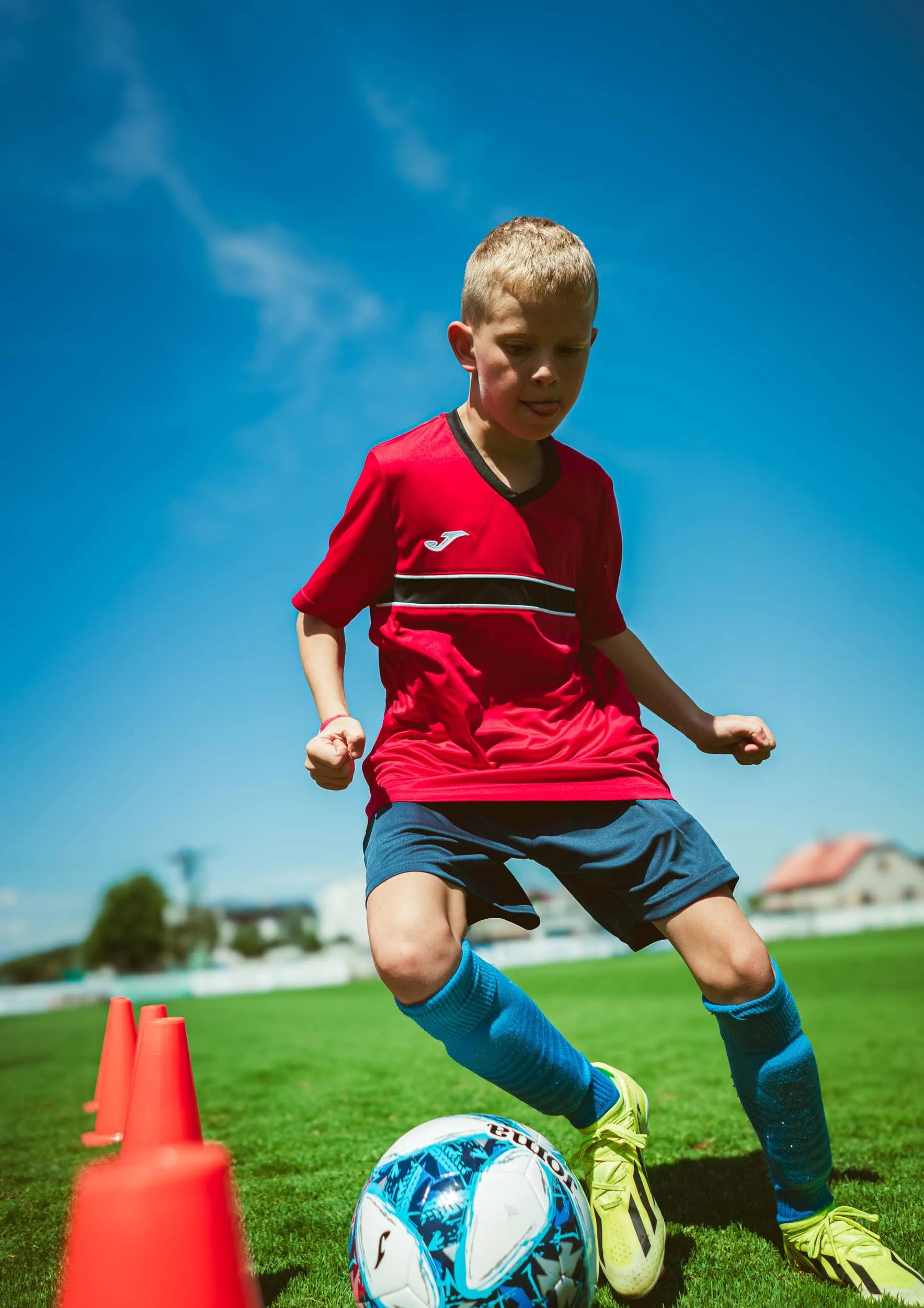 Joma Victory Sportset Red M - Hatande och hållbar