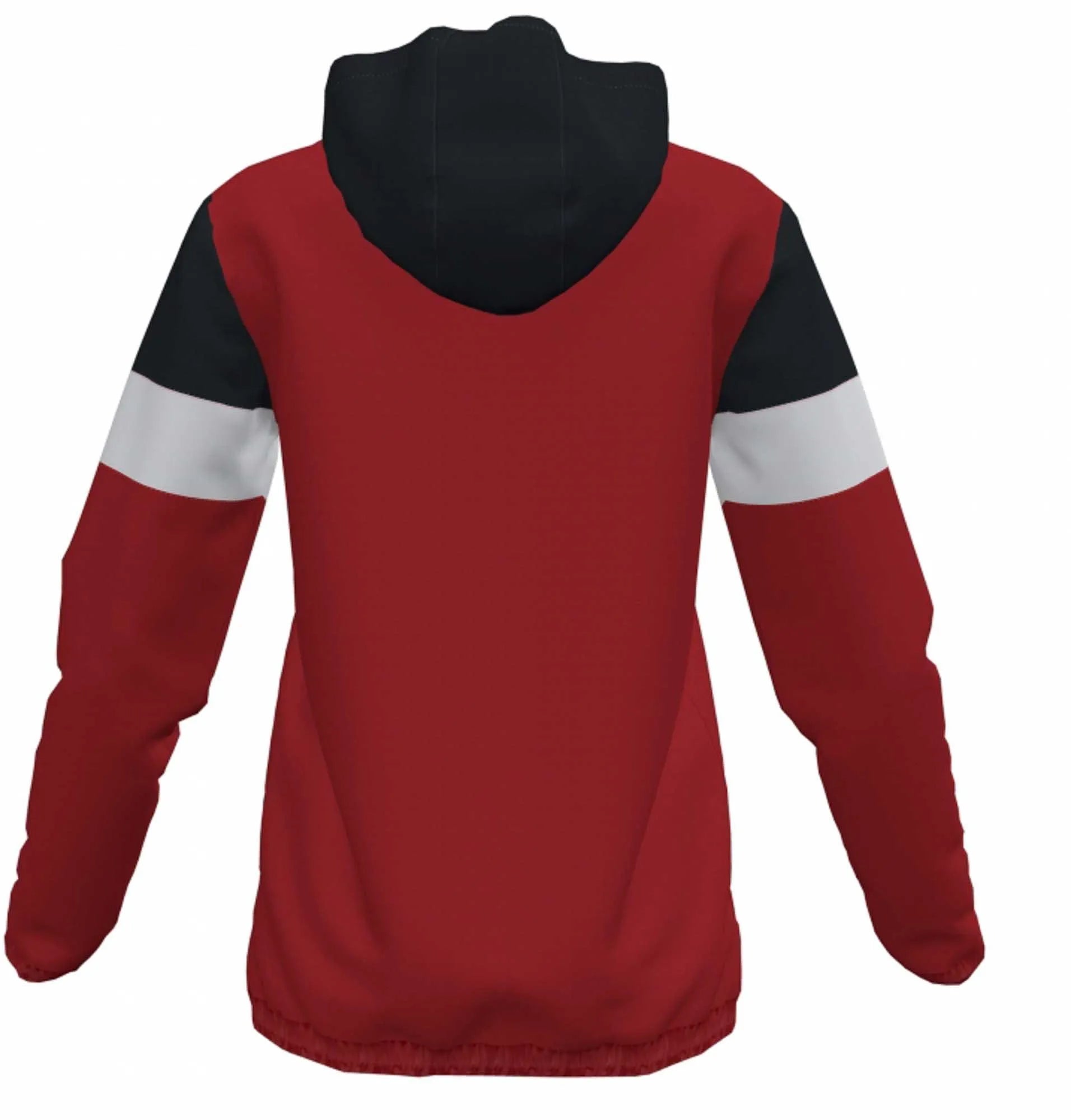 Women's jacket joma crew iv rainjacket red-black red 2xl