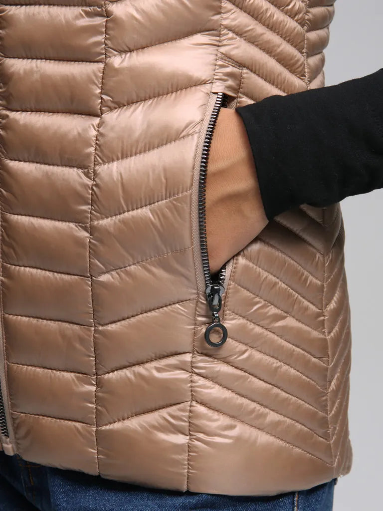 Women's Sportvest of Breatble Fleece för utomhus fitness