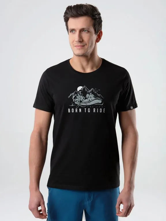 Cavalheiros t -shirt de algodão - conforto e estilo