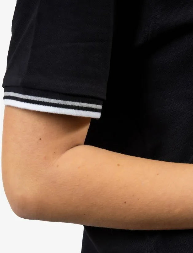 Polo-Hemd Givova schwarz-weiß 2xl