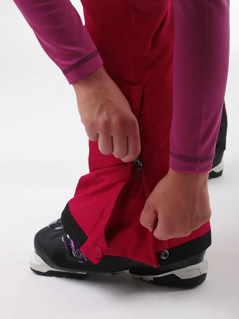 Pantaloni de schi pentru doamne impermeabile Loep Olka M - cald și respirabil