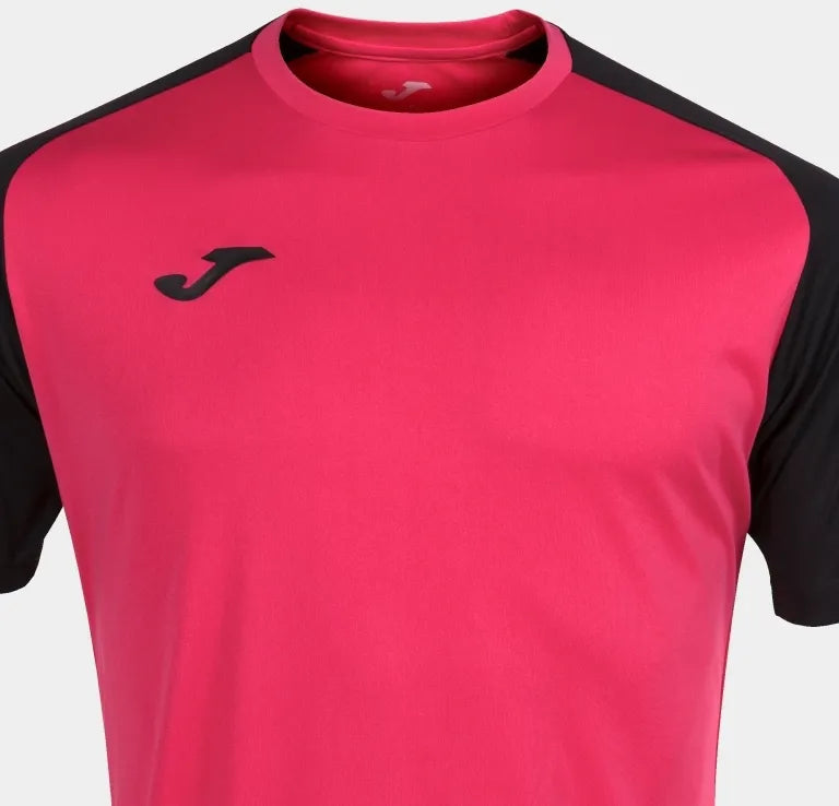 Joma Academy IV Sport T-shirt Fuchsia-Zwart L-Ademend & Licht
