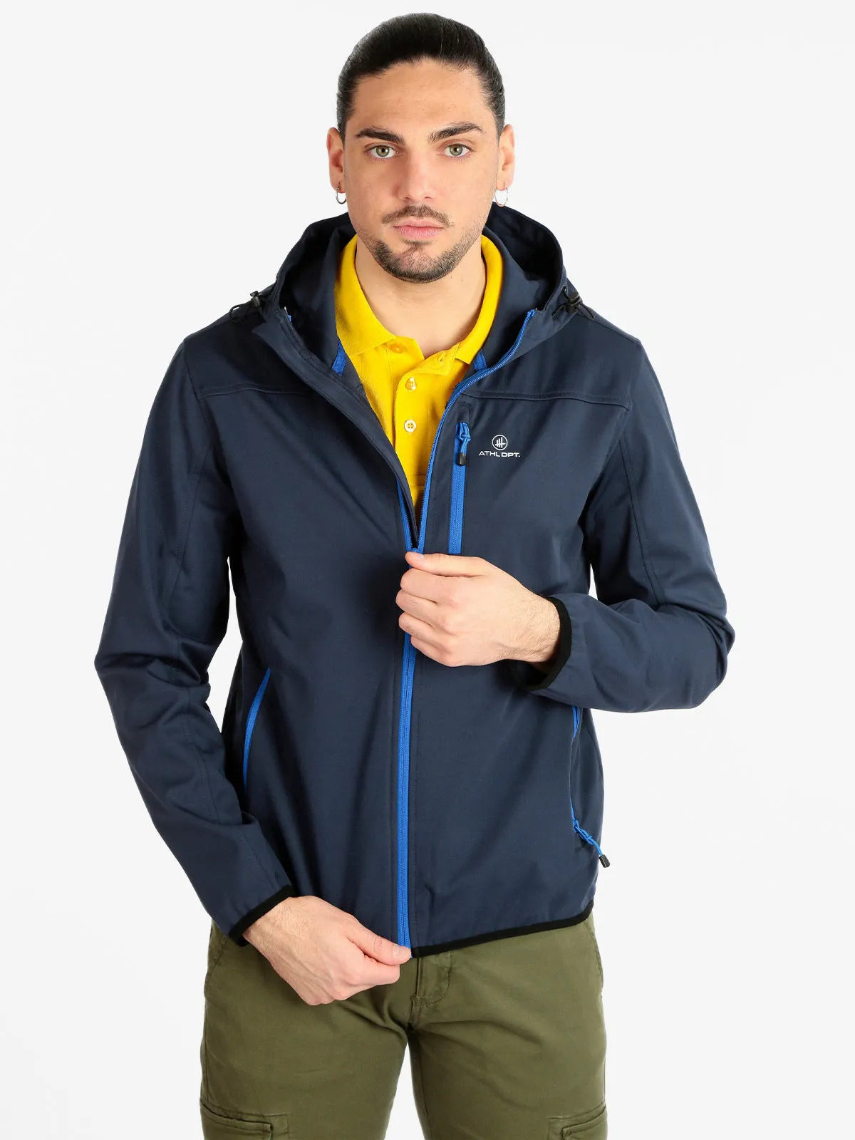 Giacca da uomo softshell atl. DPT Agar Navy 2xl Water -repolly