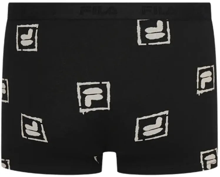 Fila Boxers 2-paquete Black XL