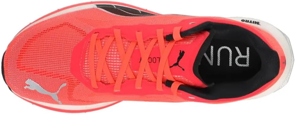 Dames Hardloopschoenen Puma Velocity Nitro Rood-Zwart-Wit 38.5