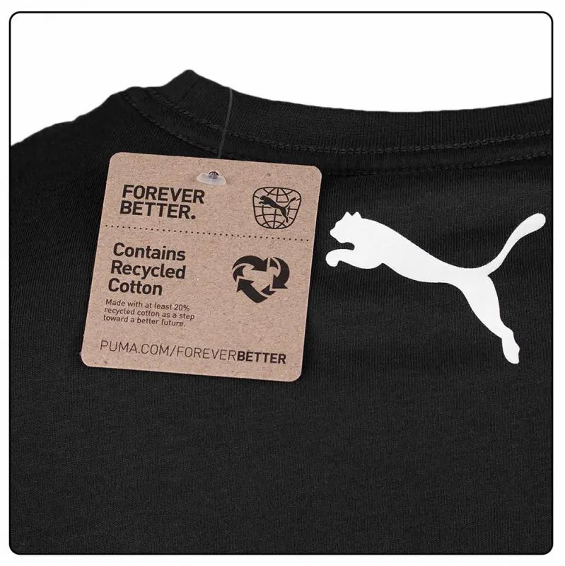 Pak van 2 t-shirts puma t-shirt zwart 2-pack zwart xl