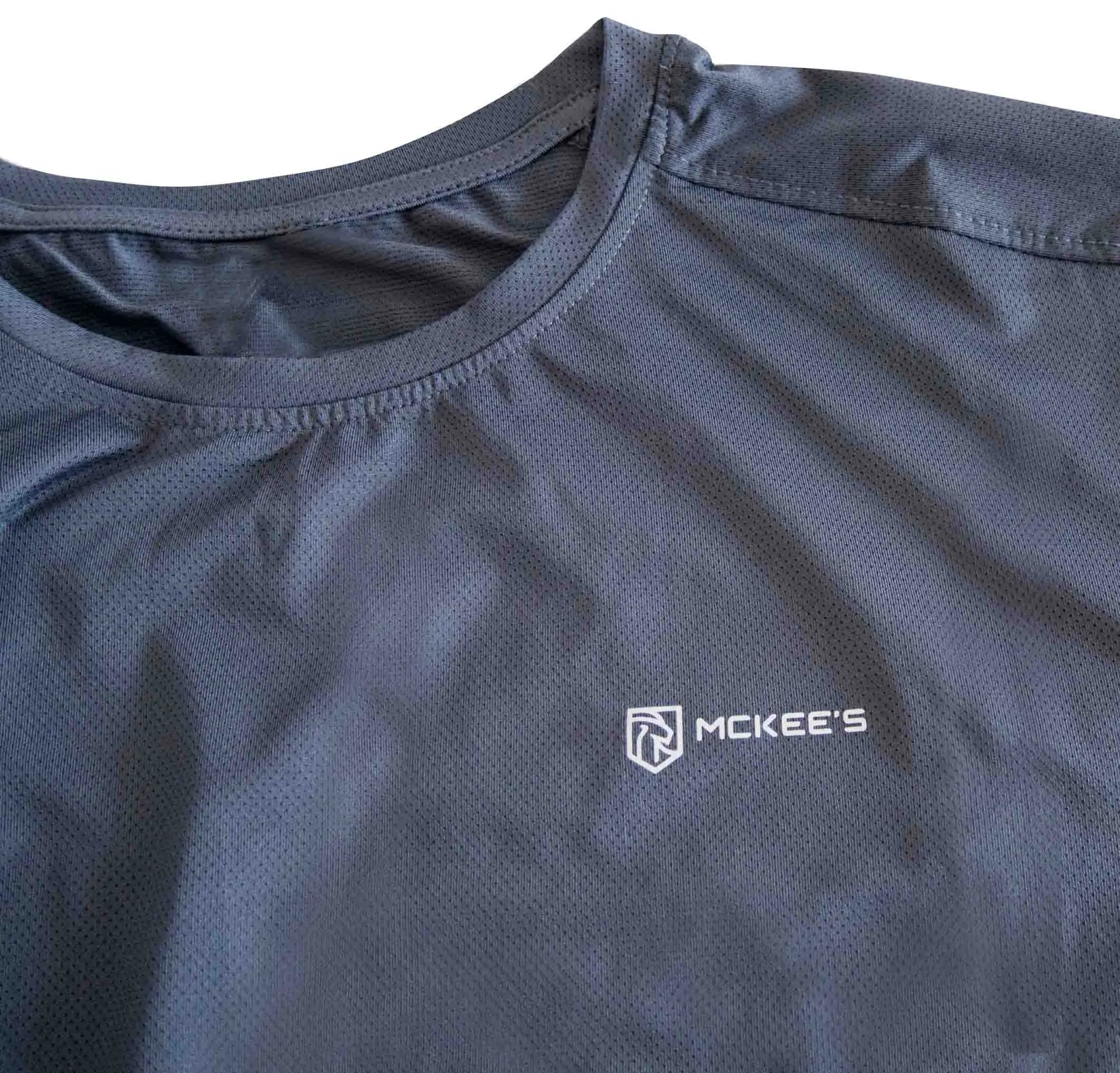 Pánske t -shirt McKees Evans Dusty Blue - bavlna, veľkosť m