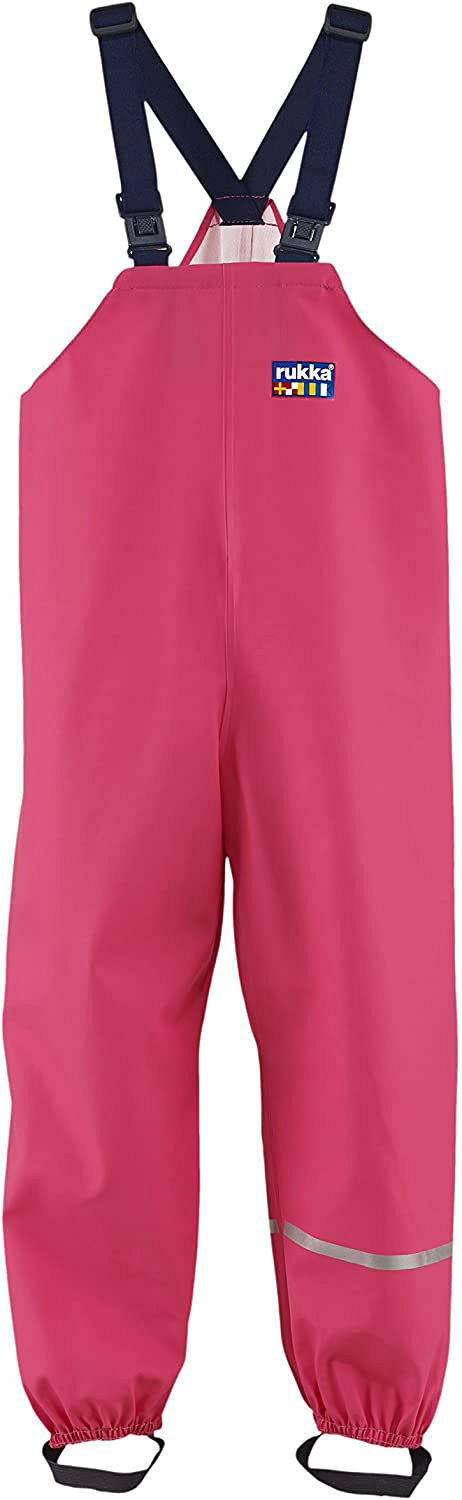 Children's Pants Rukka Rain Olkainhous Cranberry 116