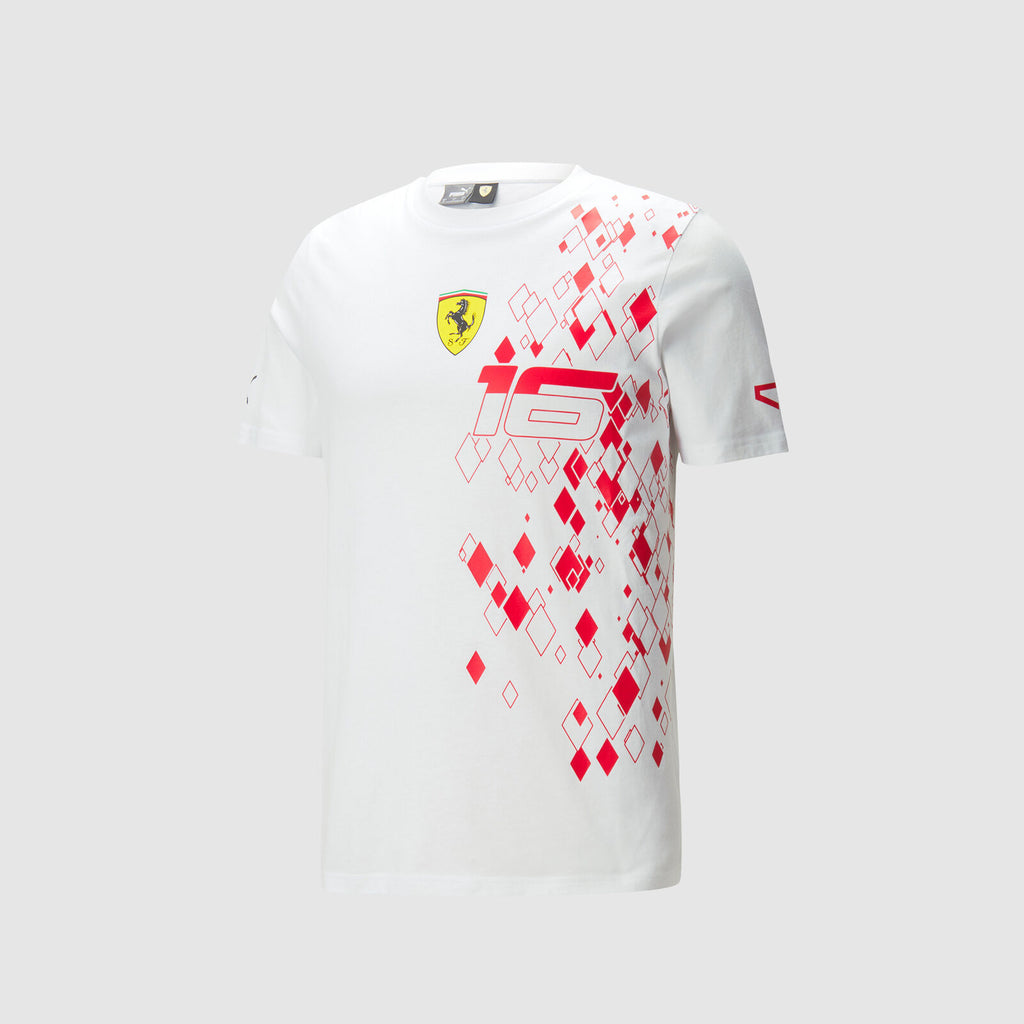 Ferrari 2023 Special Edition Charles Leclerc Tee White