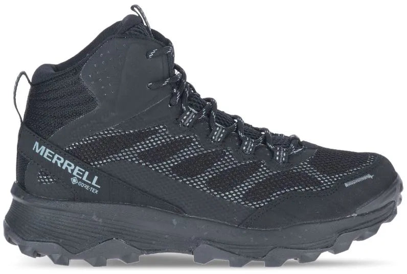 Bróga Allamuigh Stailc Luas Merrell Lár GTX Mná Dubh 40