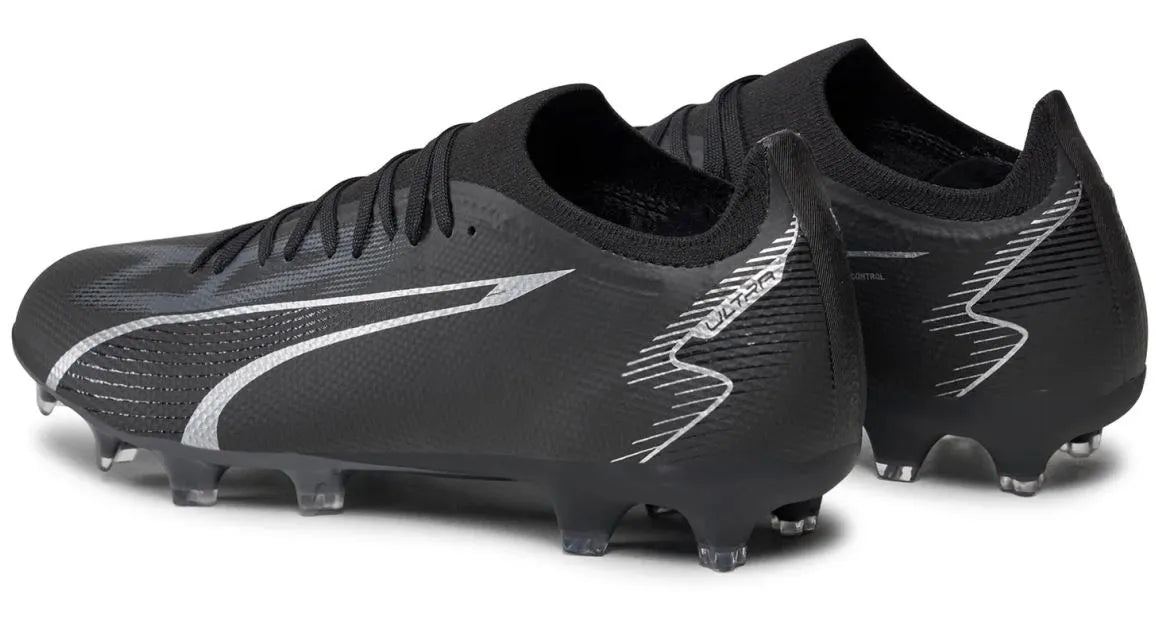 Puma Ultra Match FG-AG Football Boots Black-Asphalt 46