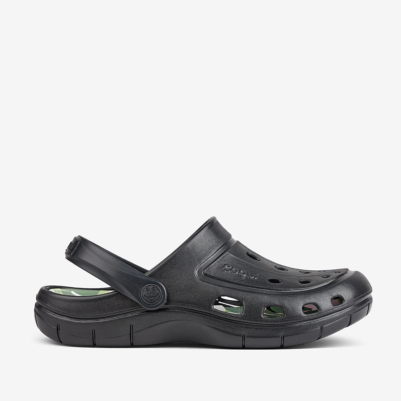 Coqui Jumper 6352 Zwarte dames slippers tropisch 42