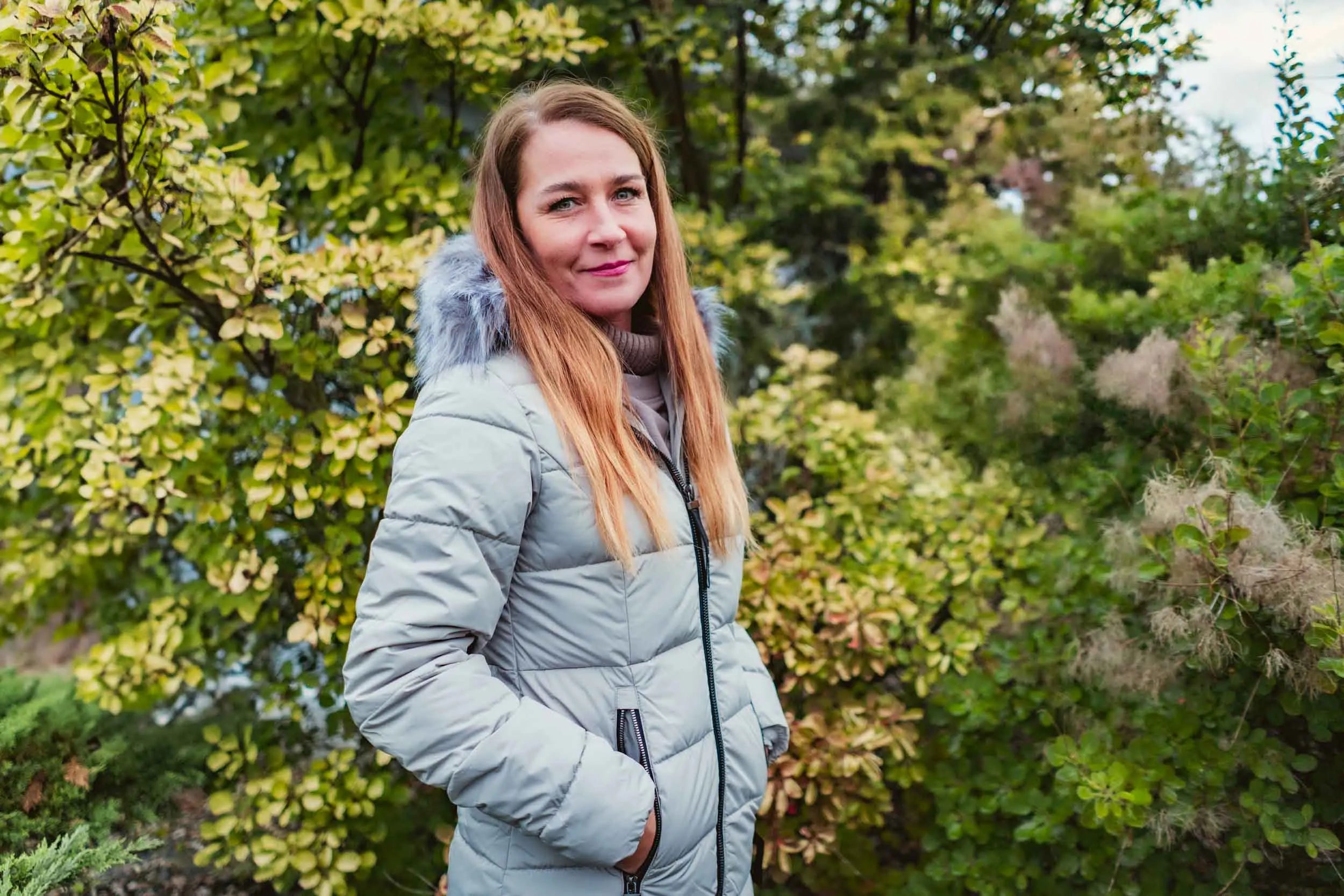 Beige Ladies Jacke Laaf Taslira - elegant & funktional