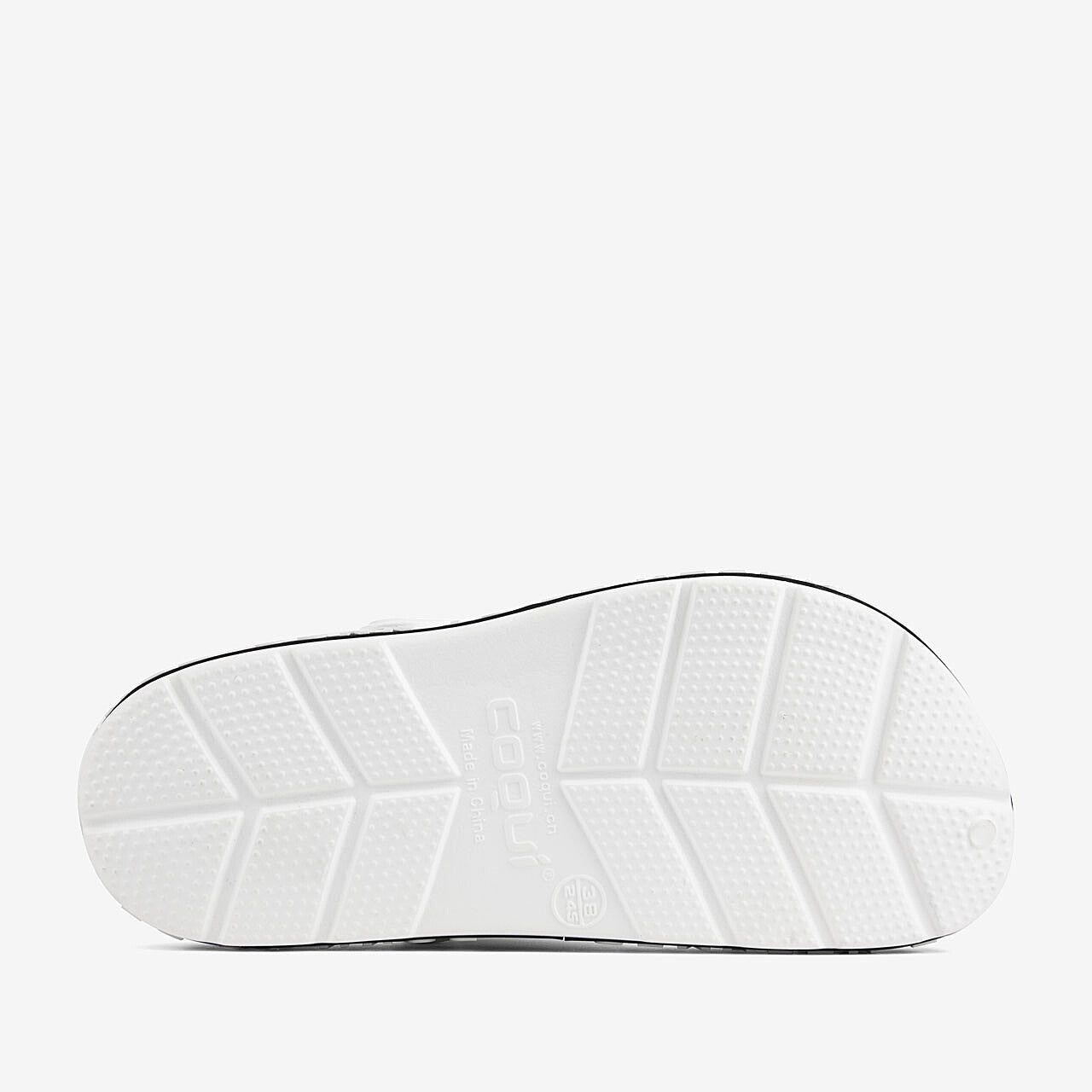 Saboți de damă COQUI LINDO alb/negru BTBR 36