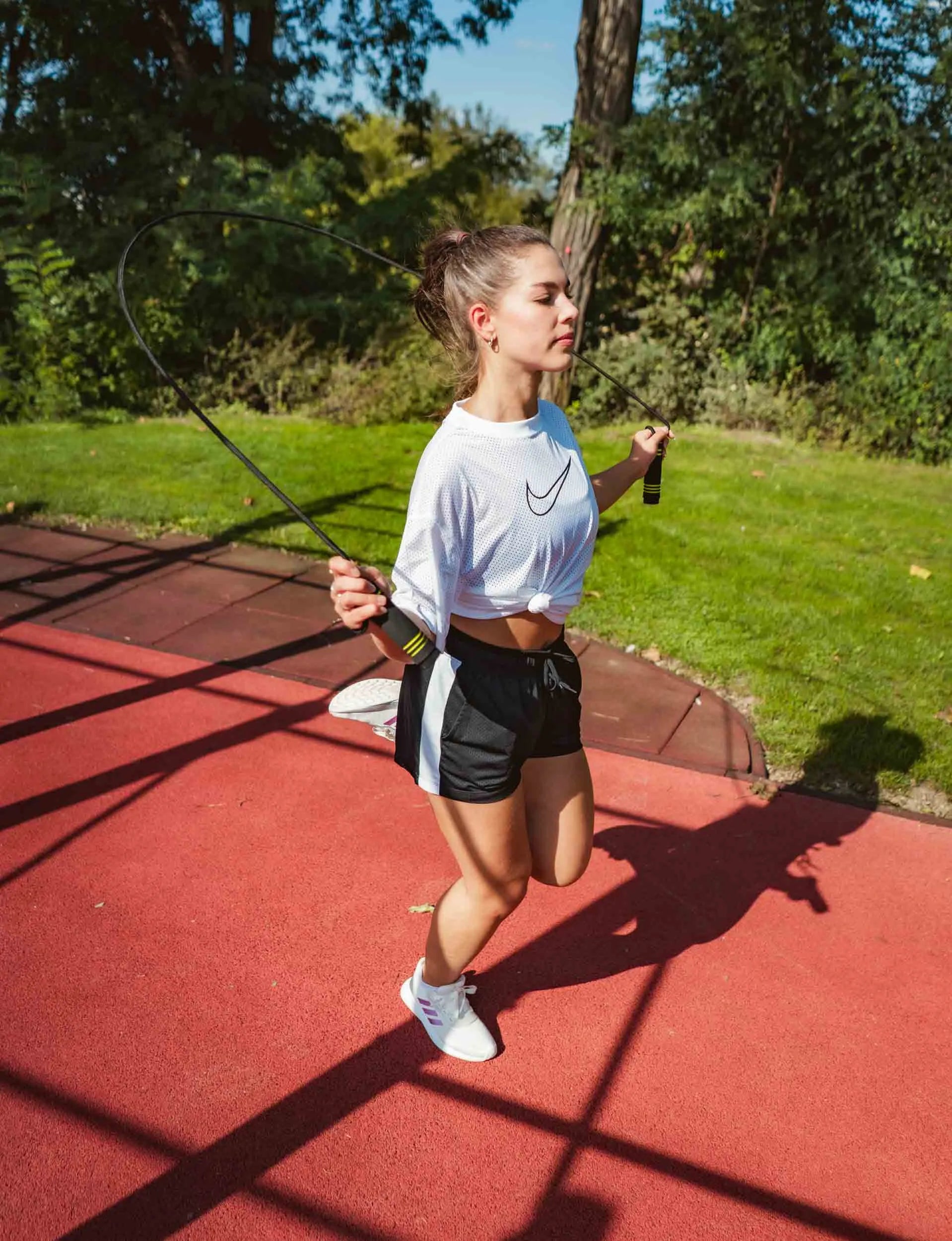 Dámske tričko Nike sieťoviny Top White M