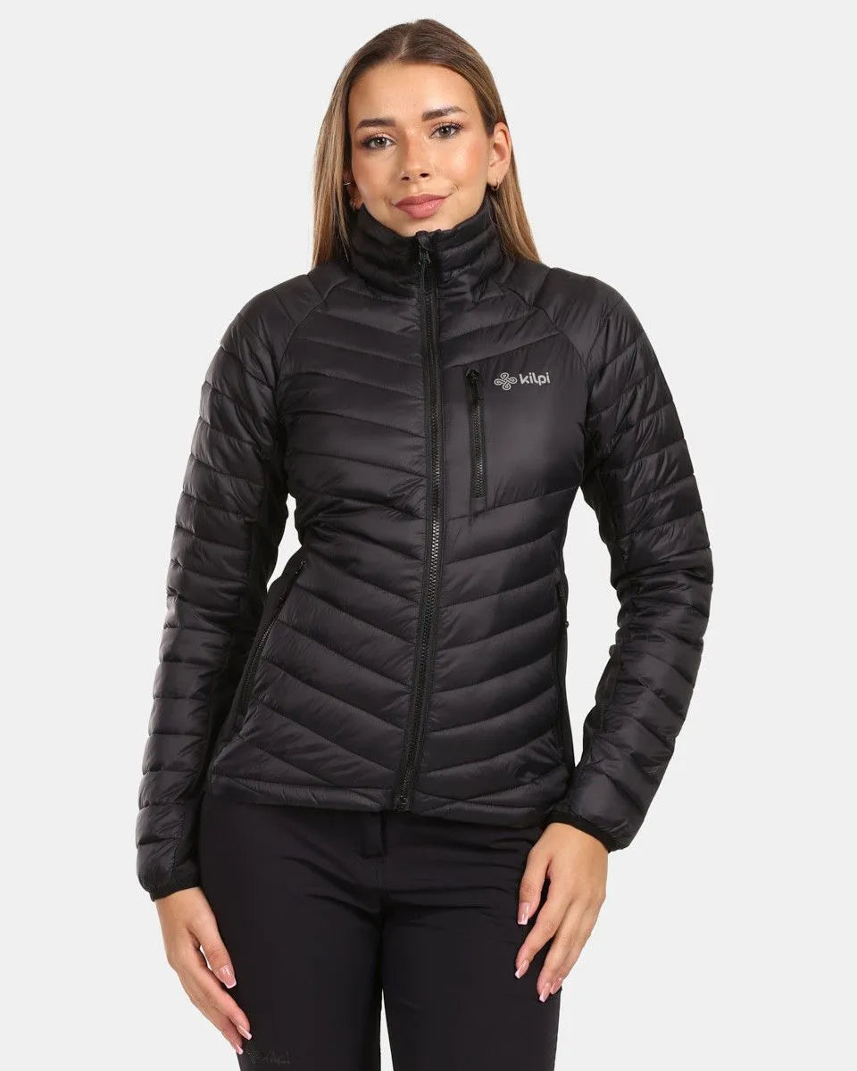 Women's insulated jacket kilpi actis-w black 38