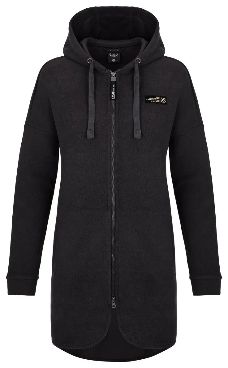 Ladies Sweatshirt Gerbera Dark Grey - Cotton Bog