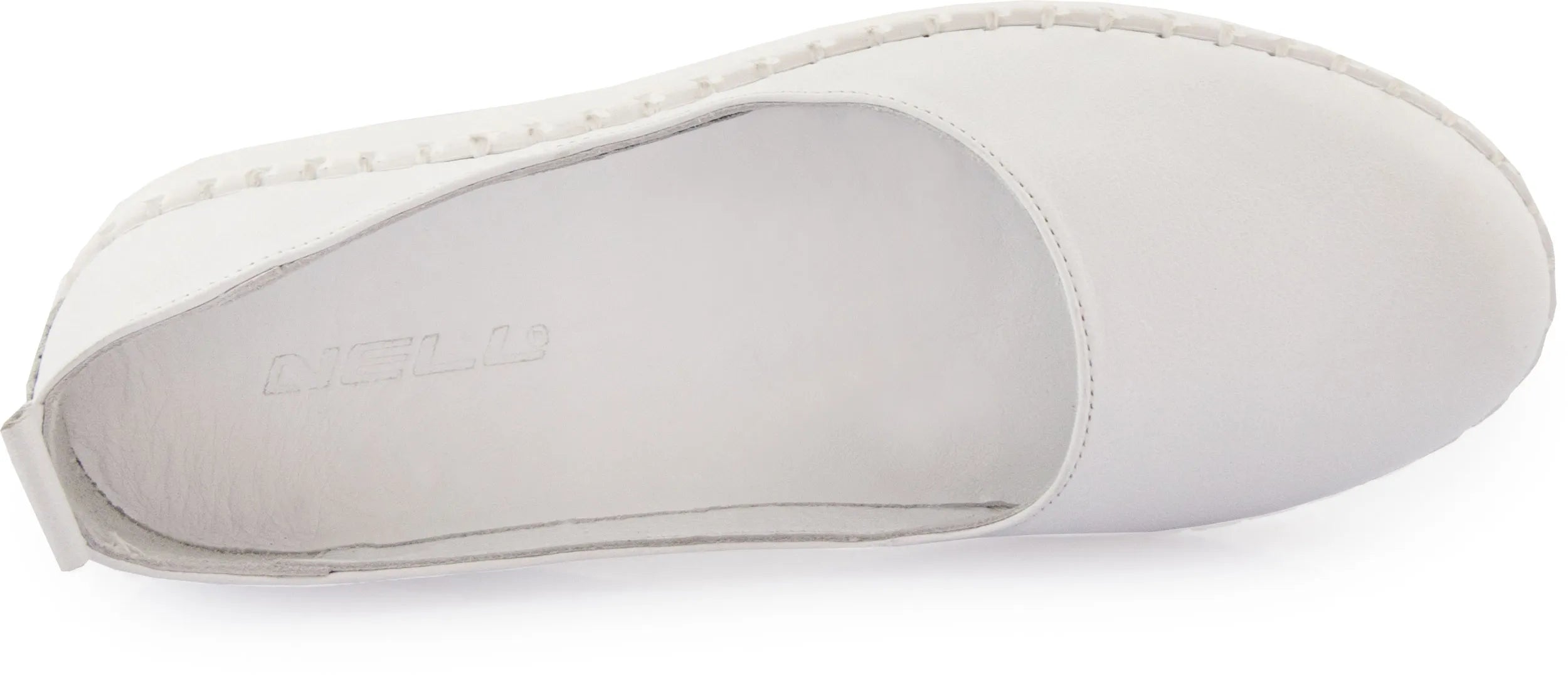 Ballerinas na mBan Leathar Nell White 38 - Galánta & Compordach