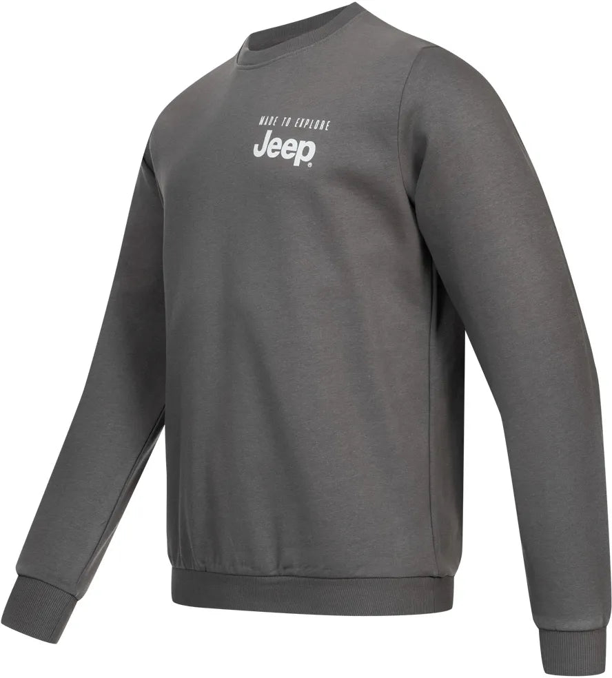 Jeep Sweatshirt Round Neck Cotton M