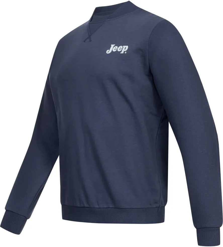 Jeep Men's Bomber Felpa di Cotton