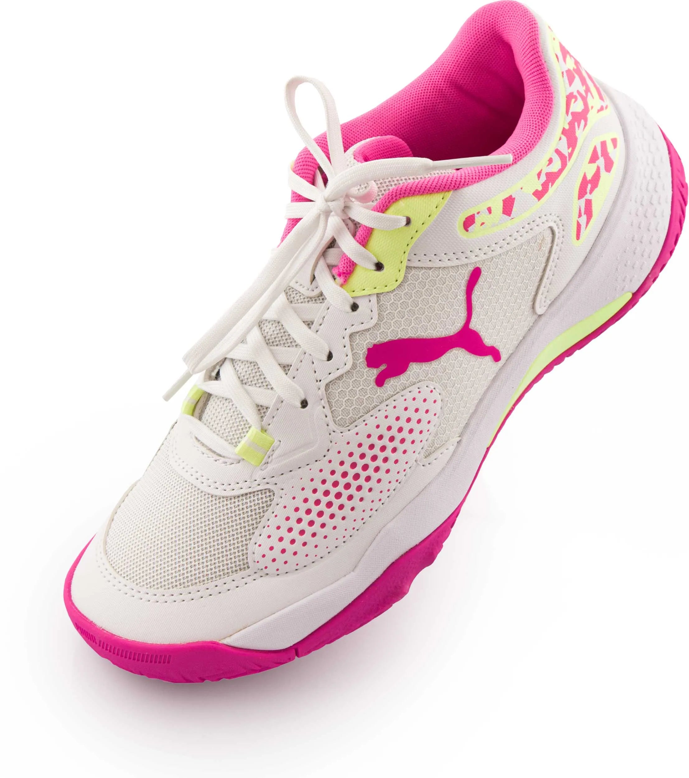 Unisex Puma SolarCourt Sneakers White - velikost 40,5