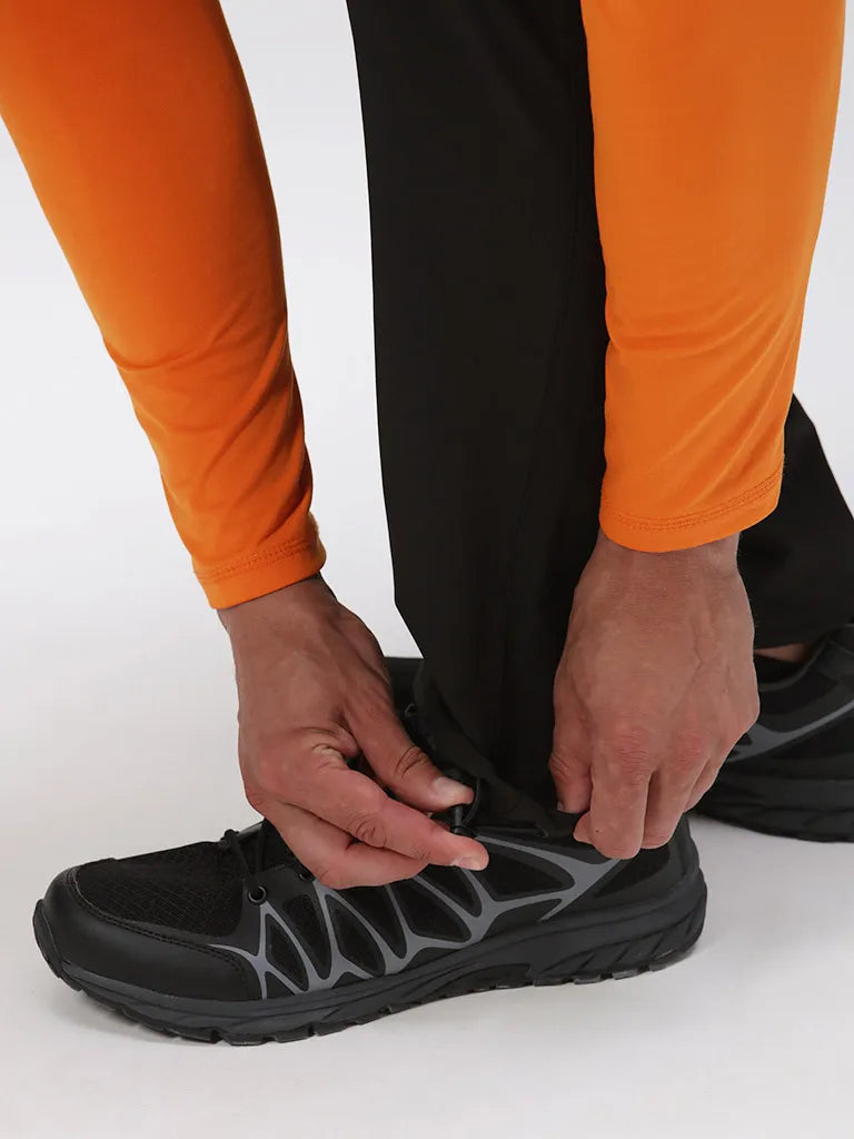 Hombres negros Buitenbroek 2XL - Duración y agua -Repelente