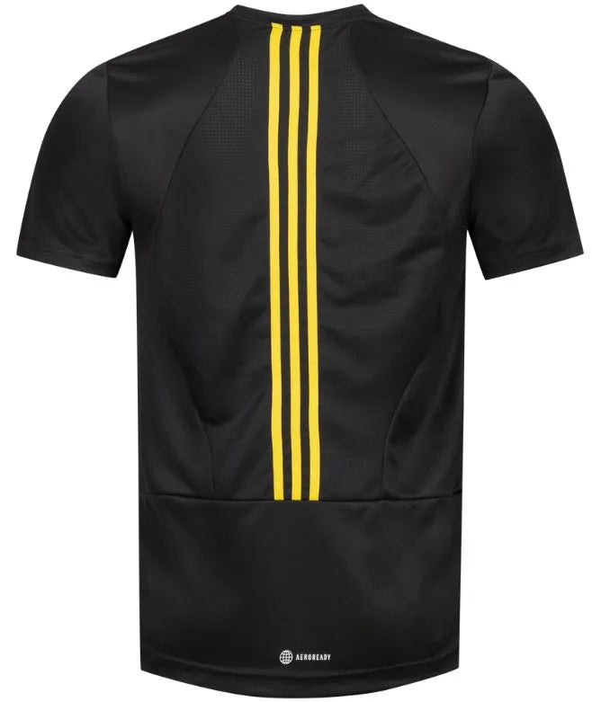 Adidas AeroReady HIIT 3S Tricou negru pentru bărbați