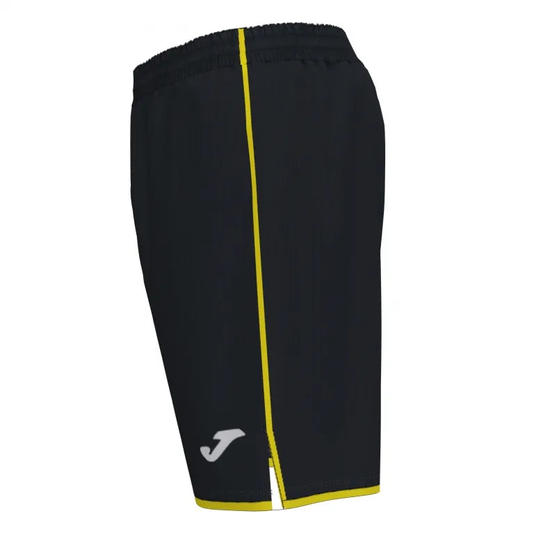 Joma liga sports shorts black-yellow 2xl-3xl
