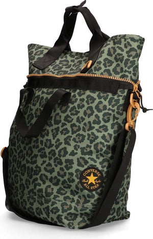 Converse Tote Bag Olive Leopard