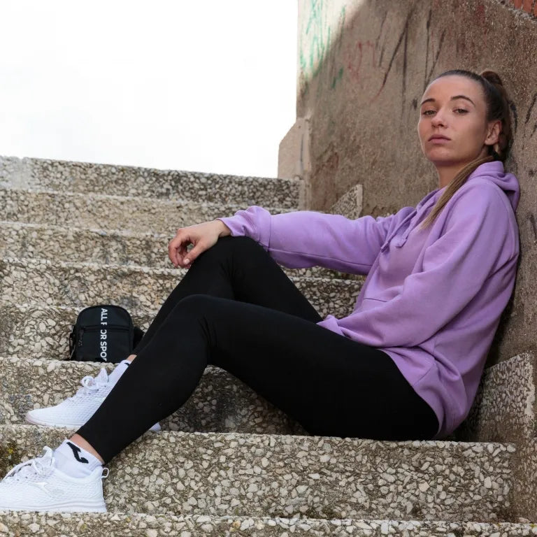 Ladies Joma Montana Hoodie Purple M - Comfort & Style