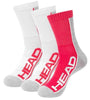 Head Performance Short Crew Socks 3 Pairs 39-42