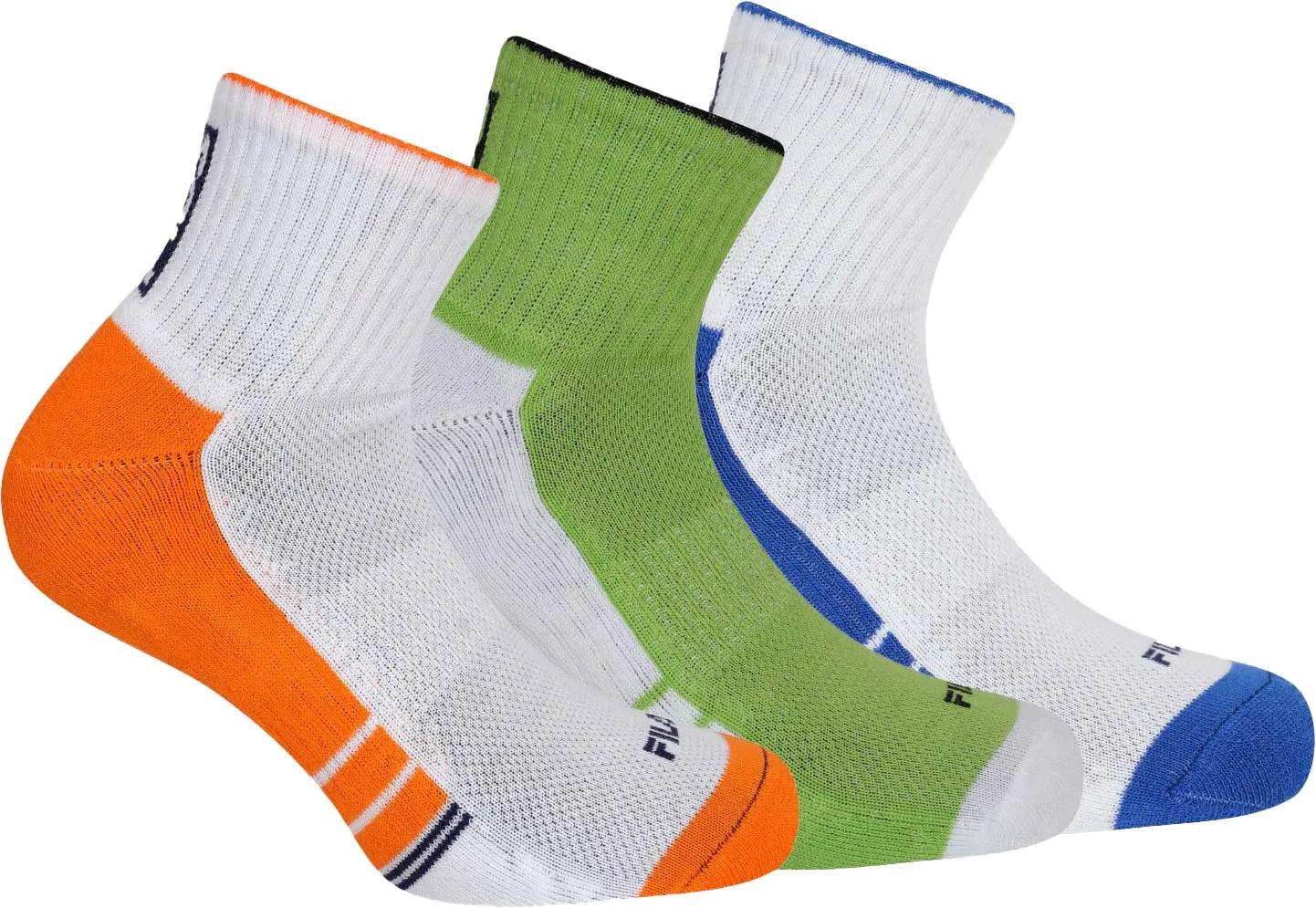 Fila socks 3-pack fitness quarter white 35-38