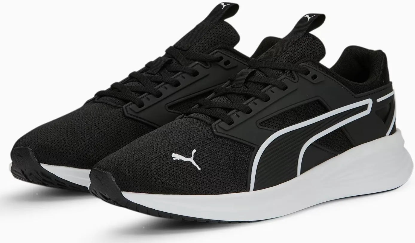Puma Unisex szállítási ketrec cipők fekete -fehér méret 40