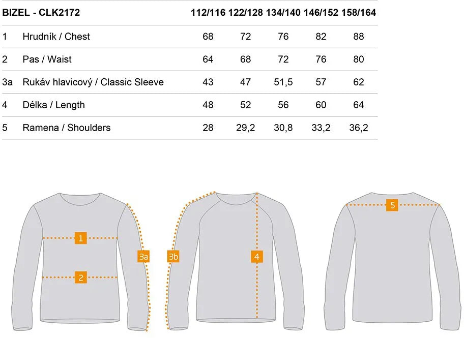 Detský T -shirt bochník Bizel 128 - Soft Botton, Lively Print