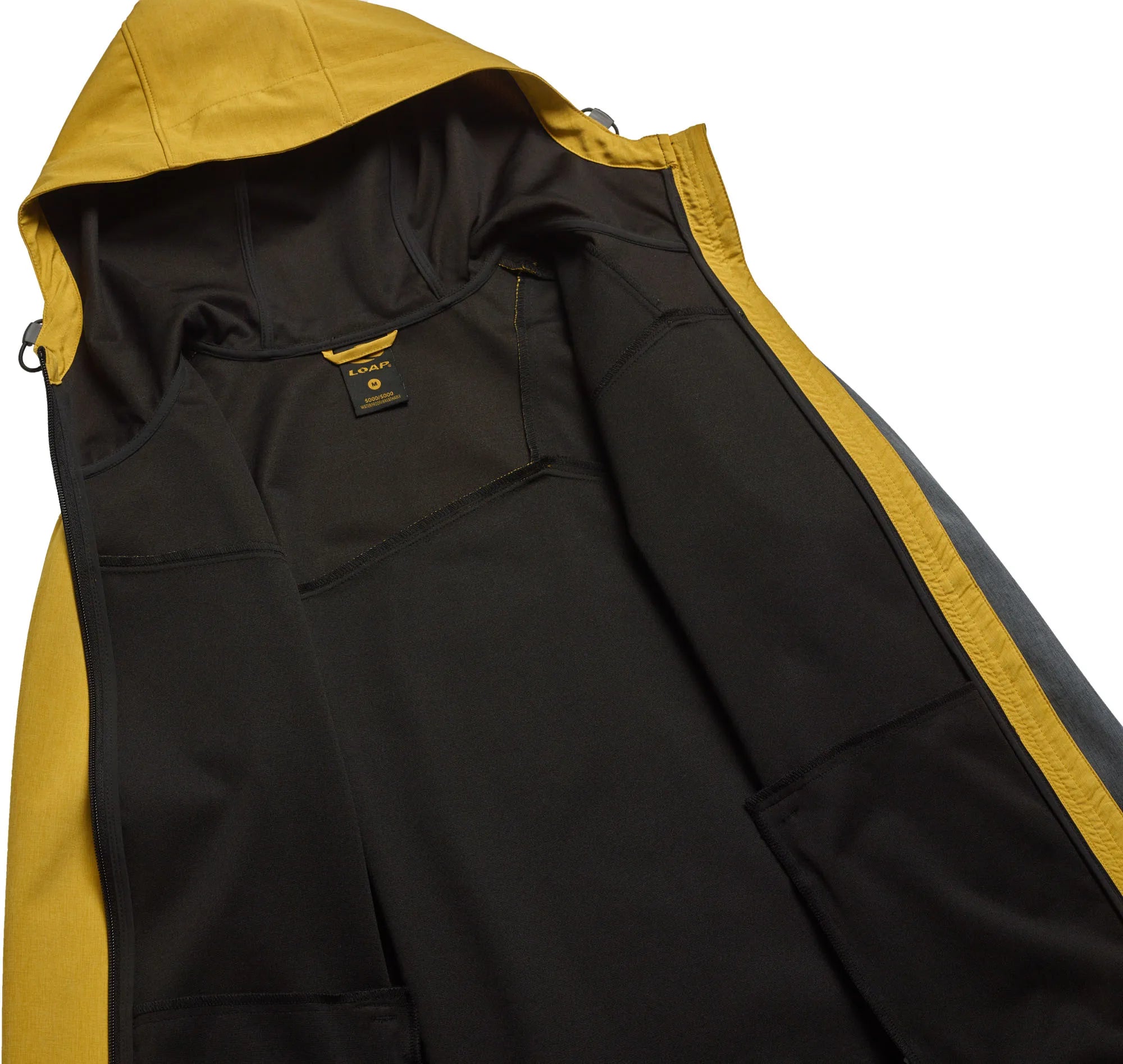 Heren softshelljack loap lap lamel zwart 2xl