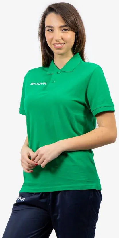 Léine polo givova polo cotone piquet samhradh l