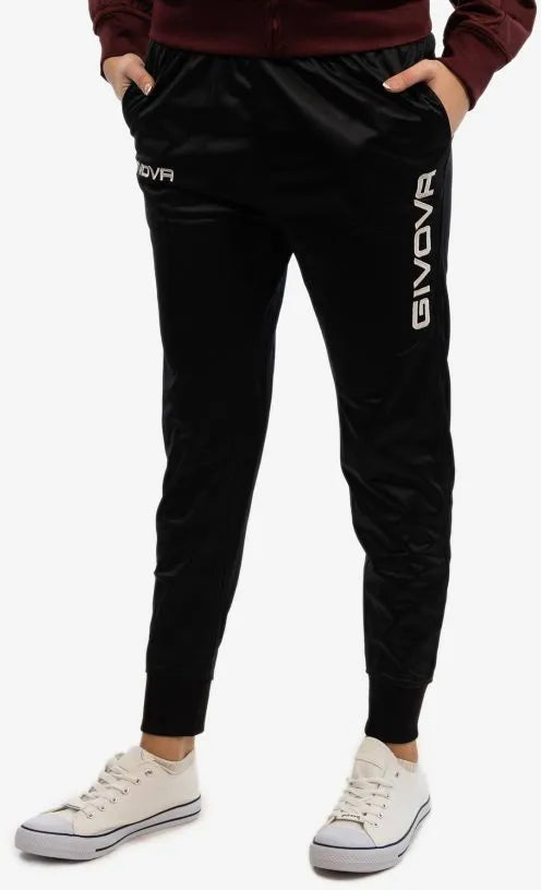 Zestaw sportowy givova visa triacetato wino/czarny 3xl