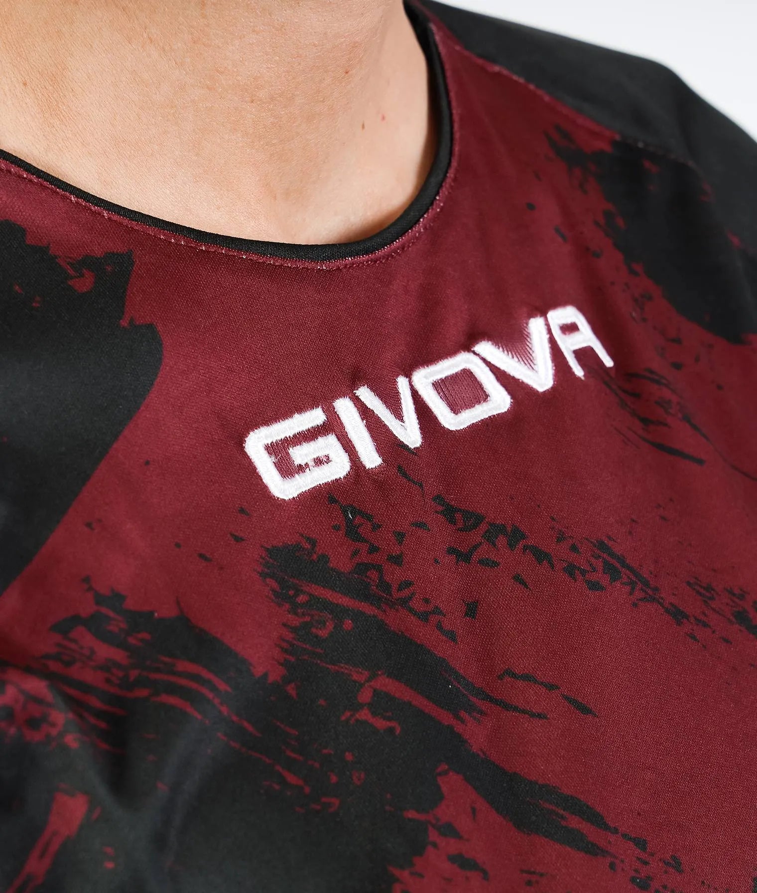 Givova art interlock grenade-black sports t-shirt s